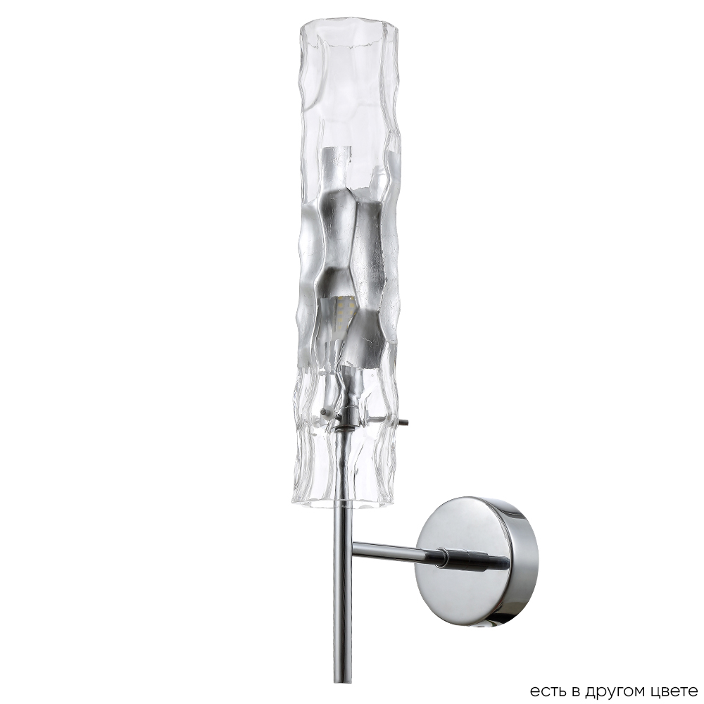 Бра crystal lux primavera ap1 chrome