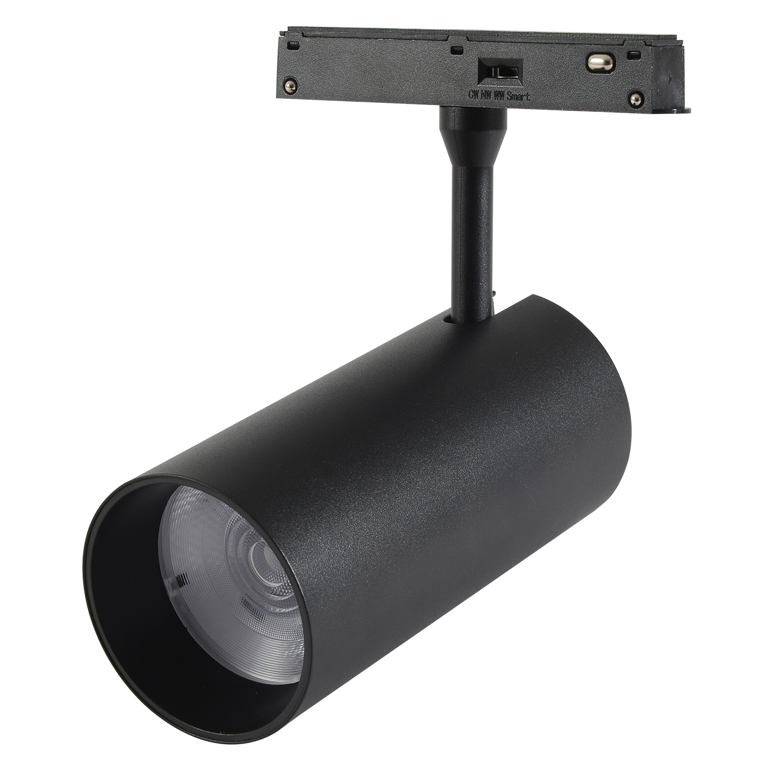 Светильник трековый магнитный crystal lux clt 0.33 003 20w bl 3cct-smart