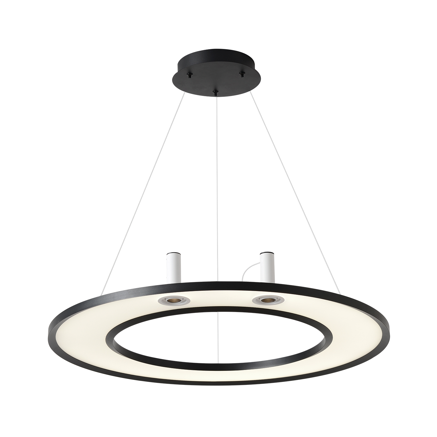 Светильник подвесной Crystal Lux CONTOUR SP50W LED BLACK