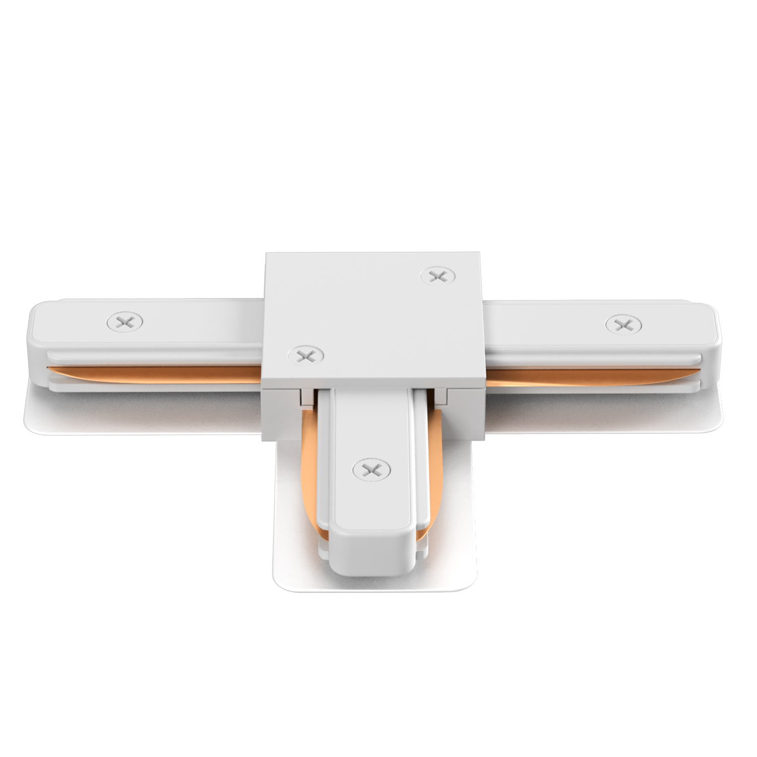 Соединитель t-образный (однофазный) crystal lux clt 0.211 08 wh