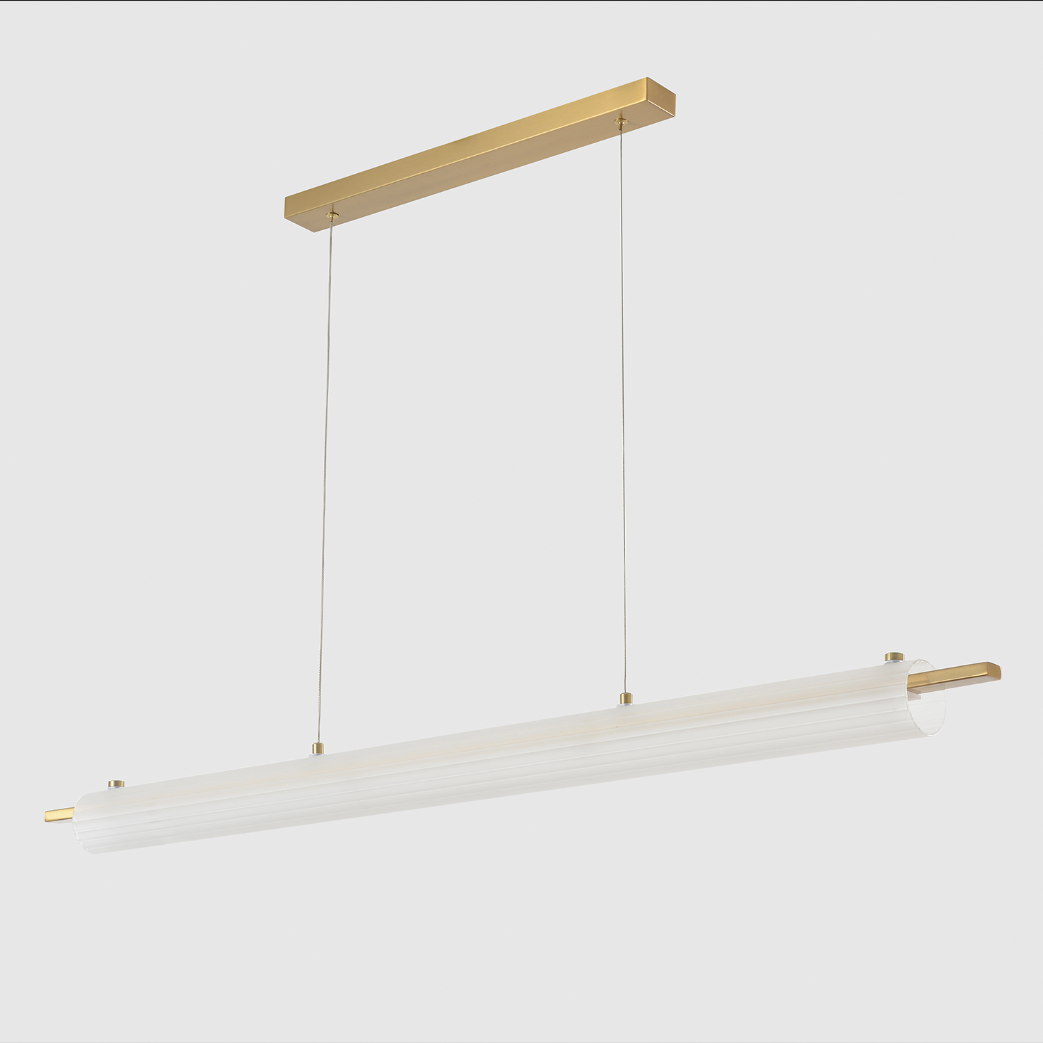 Светильник подвесной Crystal Lux TUNNEL SP40 LED BRASS