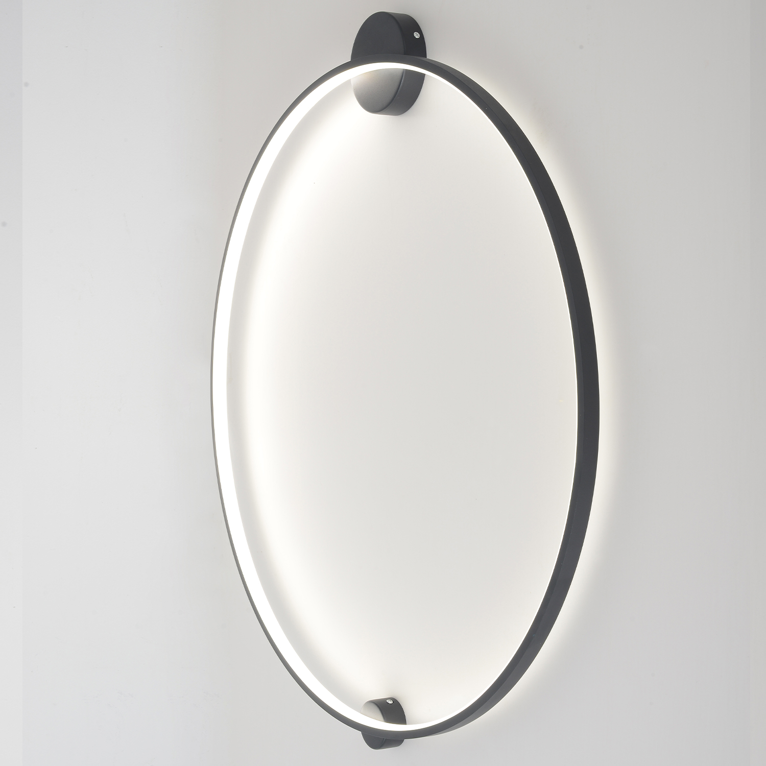 Бра crystal lux real ap35w led black