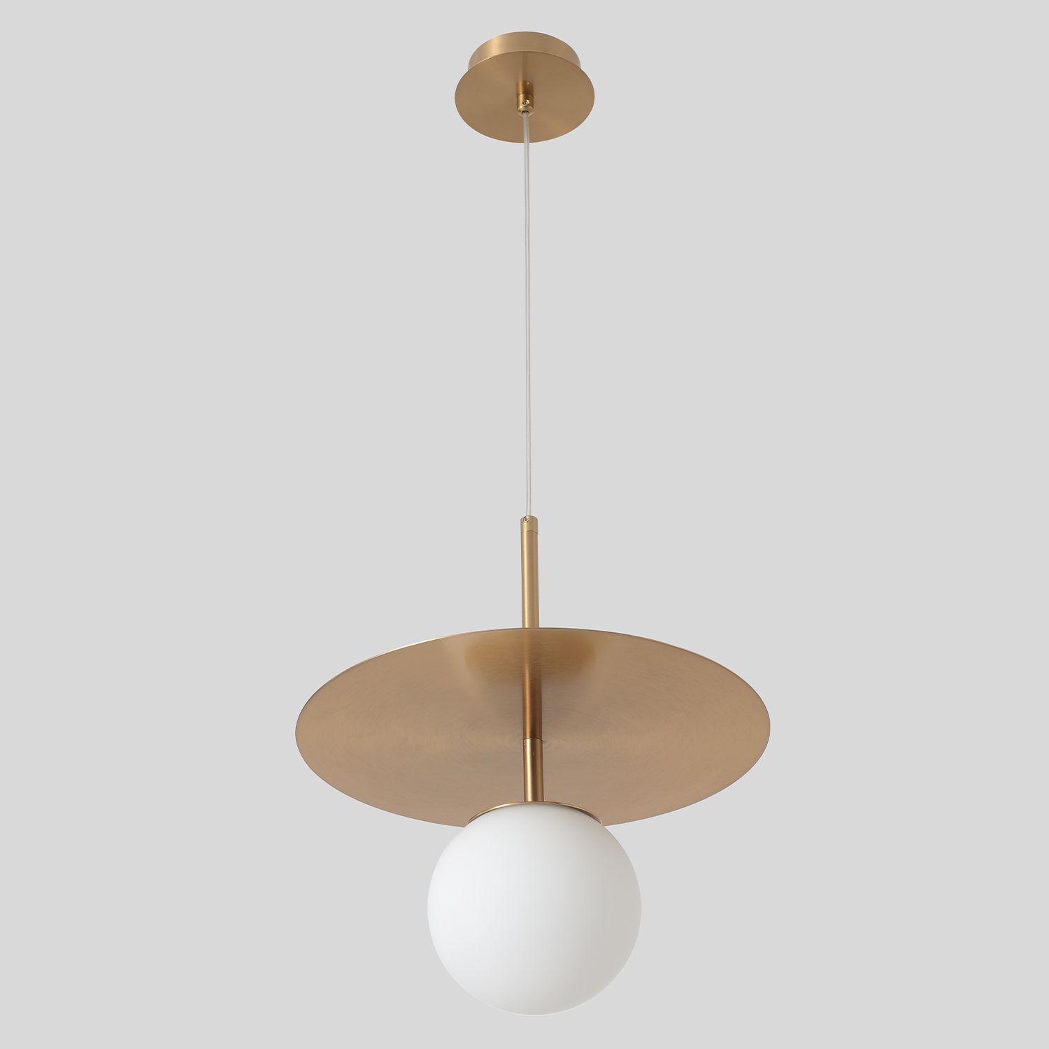 Светильник подвесной crystal lux uva sp1.1 brass