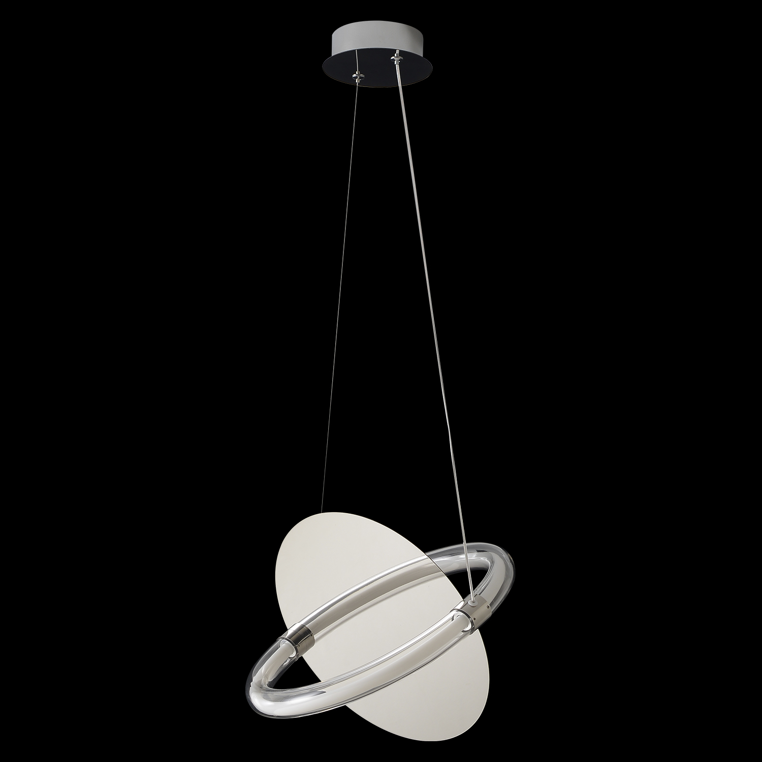 Светильник подвесной crystal lux nebula sp22w led chrome