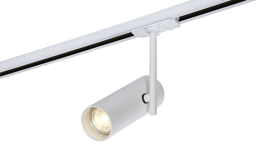 Светильник трековый однофазный crystal lux clt 0.31 011 wh