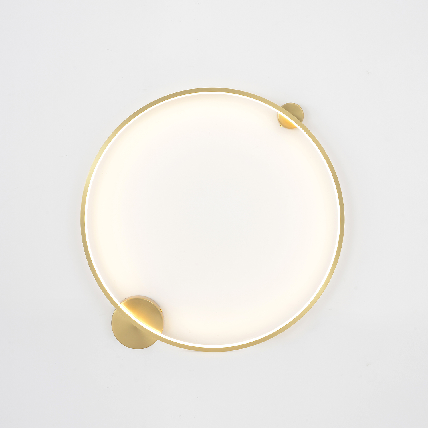 Бра crystal lux real ap26w led brass