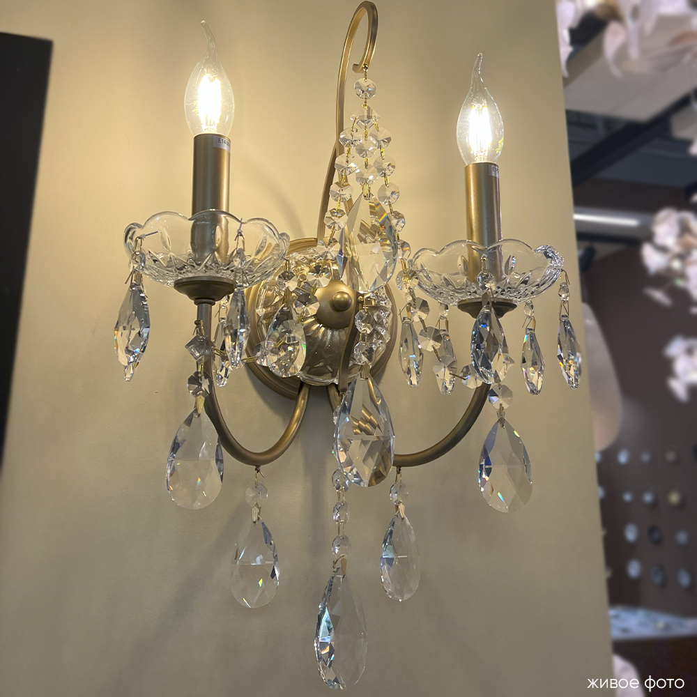 Бра crystal lux montana ap2