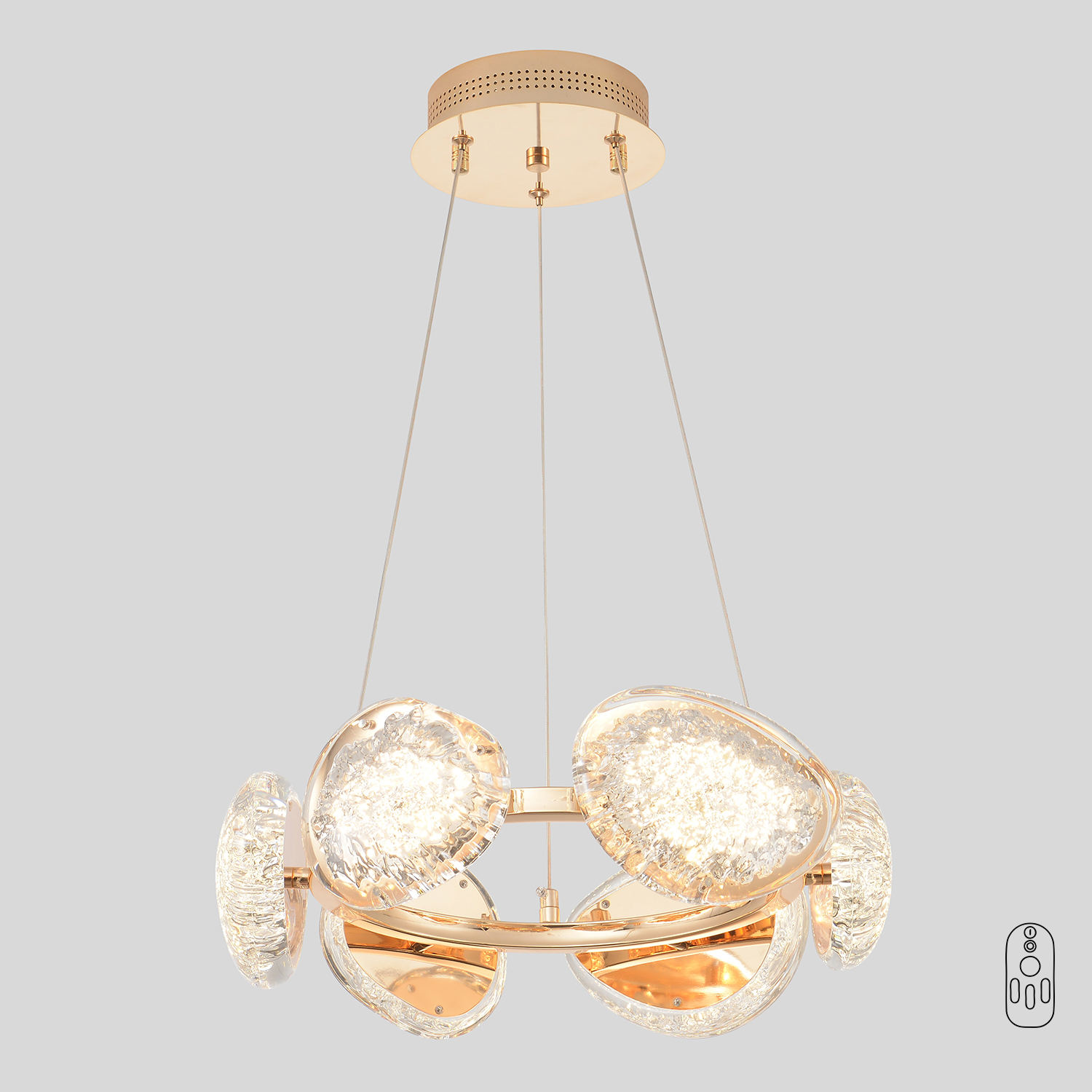 Люстра crystal lux felicidad sp48w led