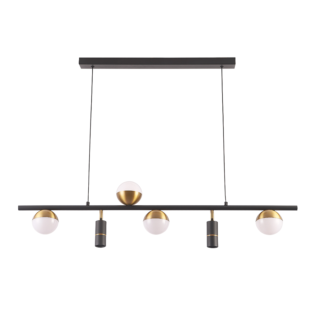 Светильник подвесной crystal lux clt 047c6 l1000 bl-go