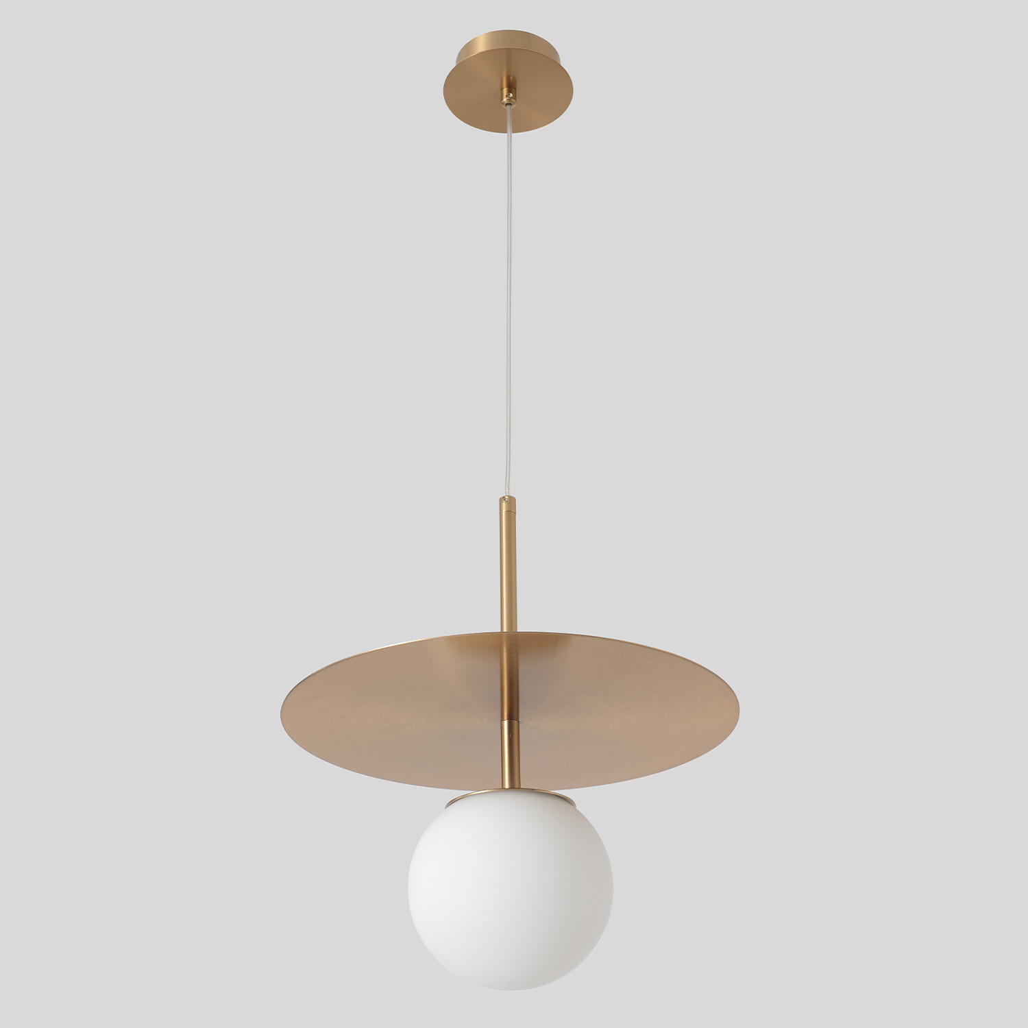 Светильник подвесной crystal lux uva sp1.1 brass