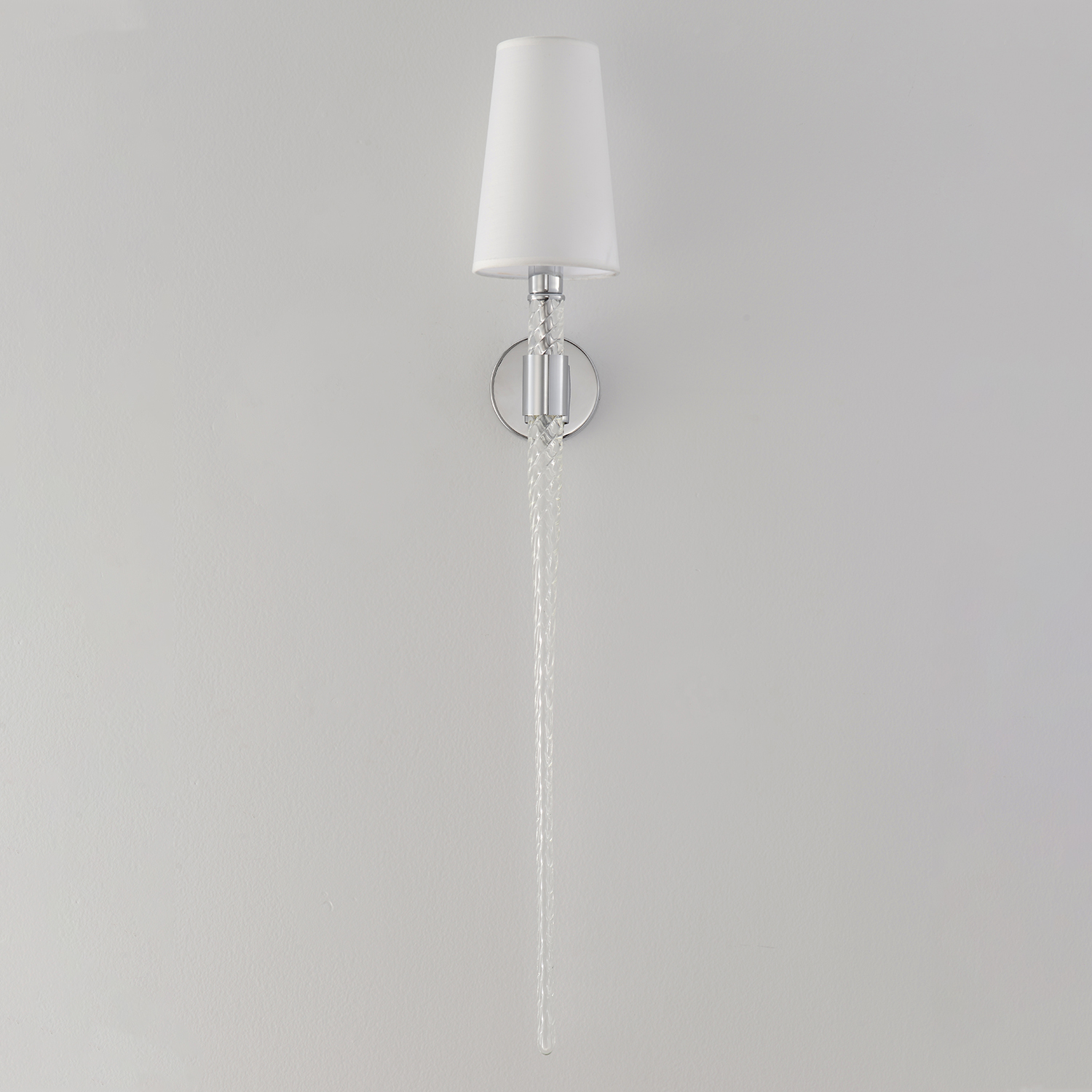 Бра crystal lux luminous ap1 chrome