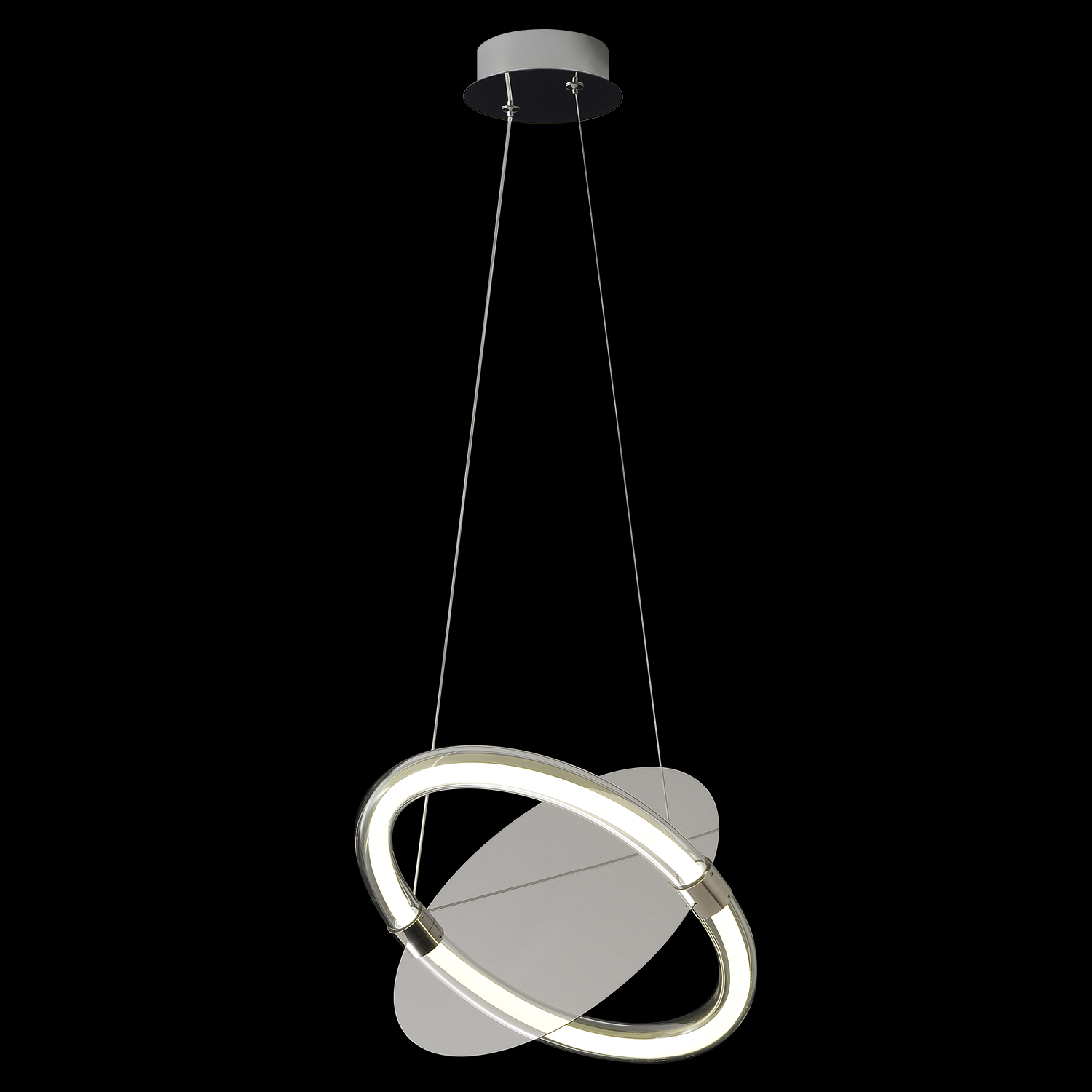 Светильник подвесной crystal lux nebula sp22w led chrome