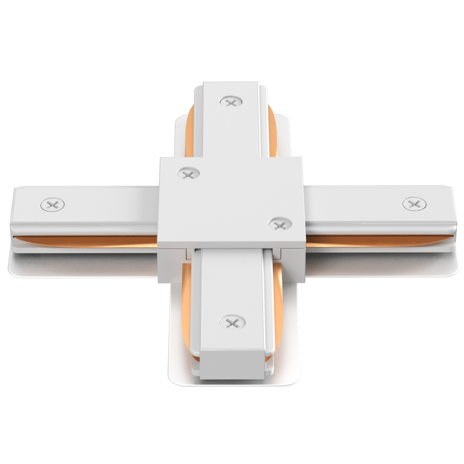 Соединитель x-образный (однофазный) crystal lux clt 0.211 09 wh