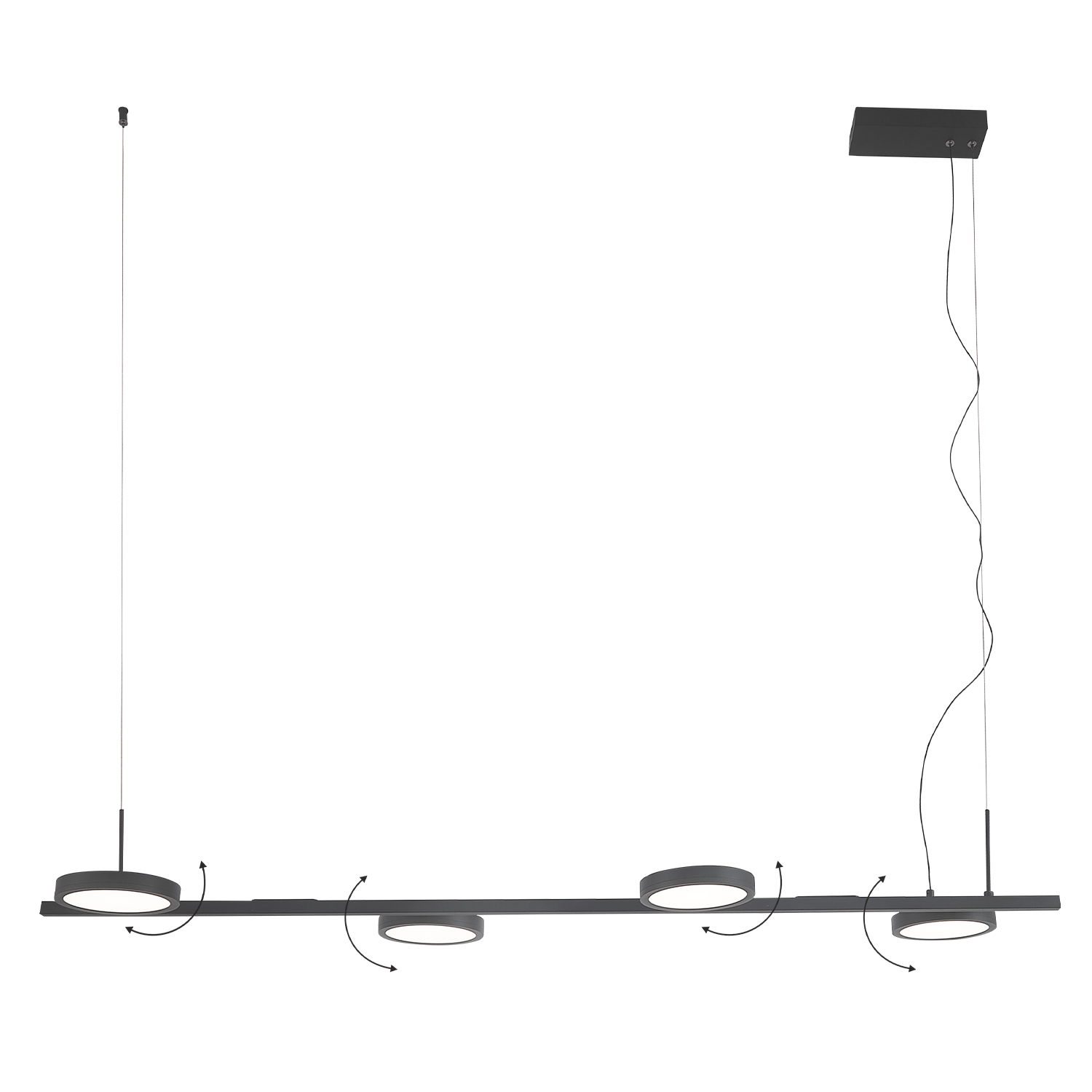 Светильник подвесной crystal lux clt 027c4 l1000 bl