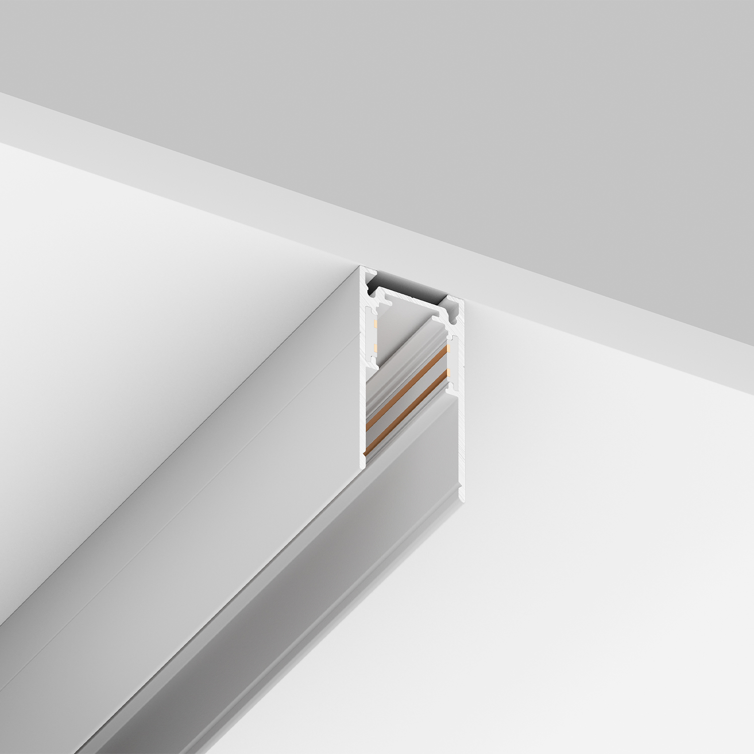 Шинопровод магнитный накладной crystal lux clt 0.113 01 l2000 wh