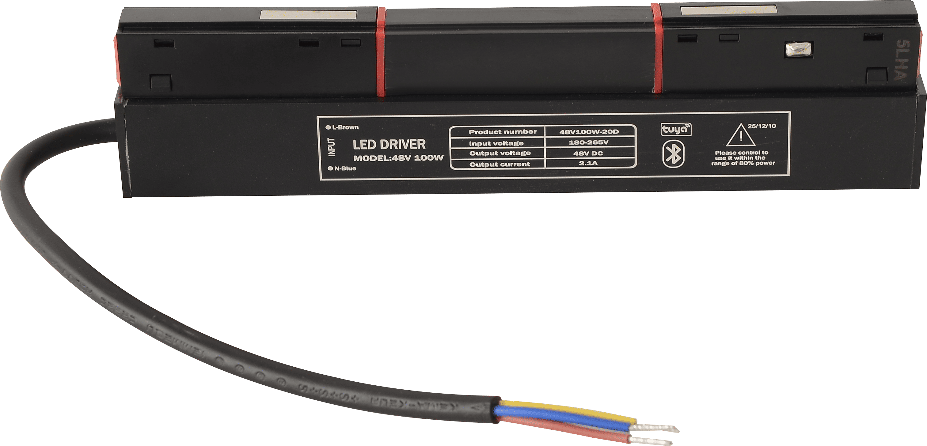 Драйвер для магнитного шинопровода 48V, 100W CLT 0.203 08 BL SMART