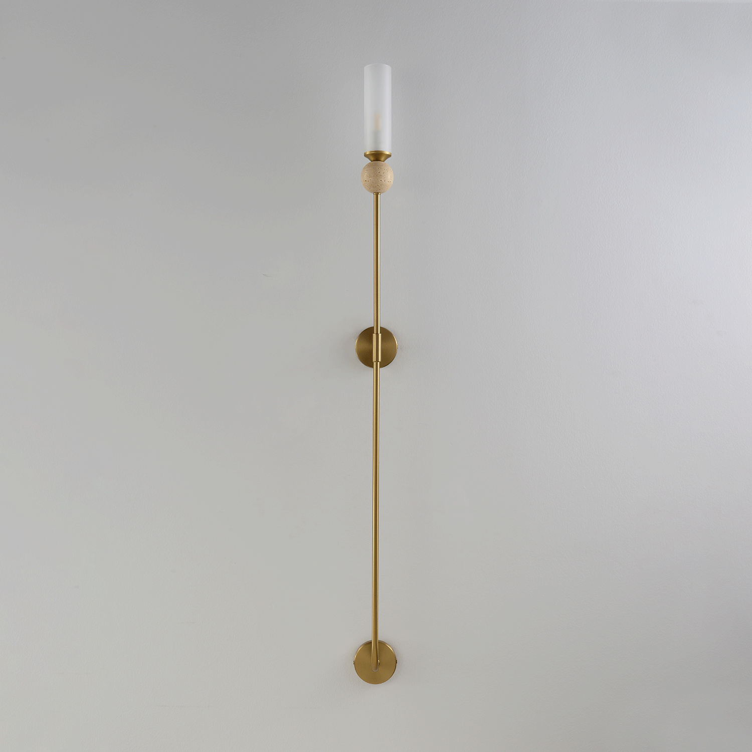 Бра crystal lux simply ap1.2 brass