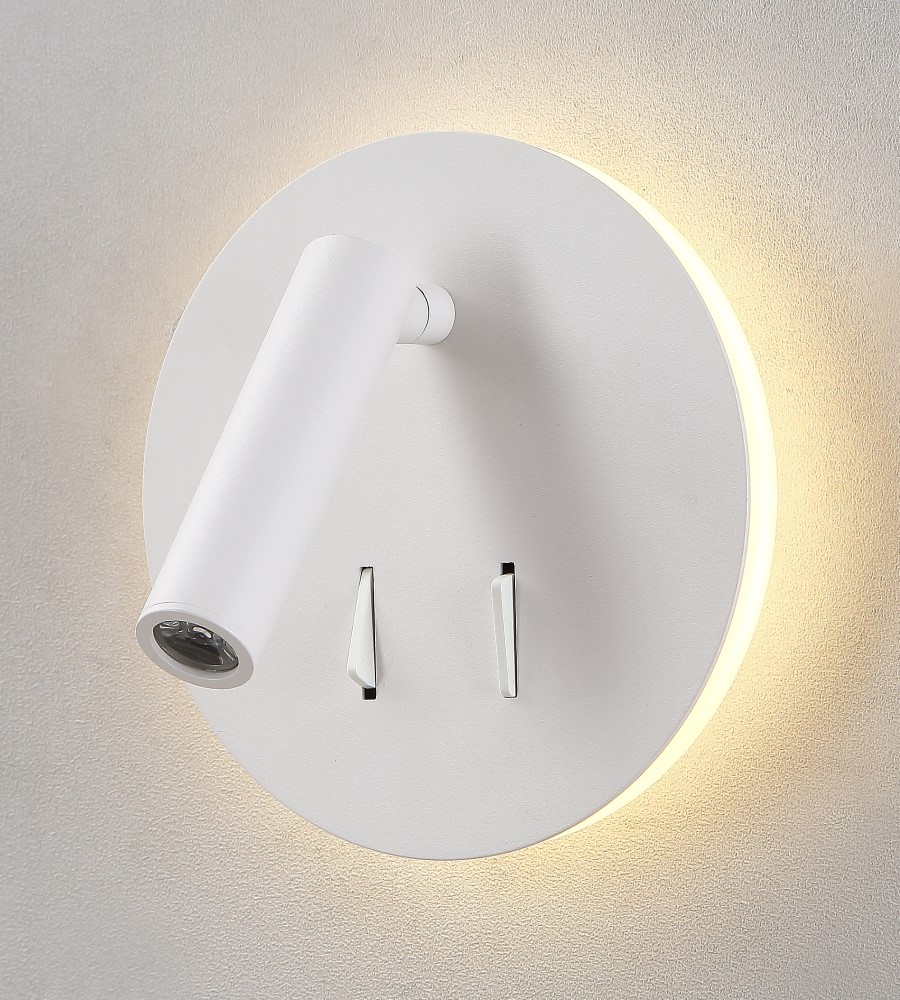 Бра crystal lux clt 223w wh