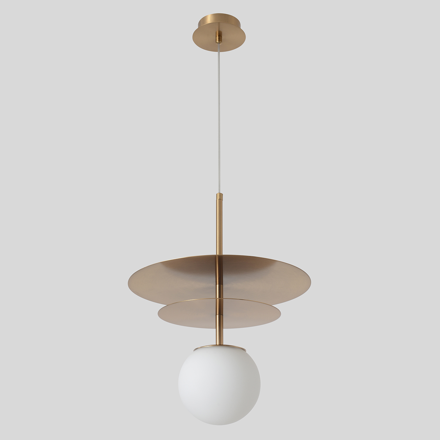 Светильник подвесной crystal lux uva sp1.2 brass