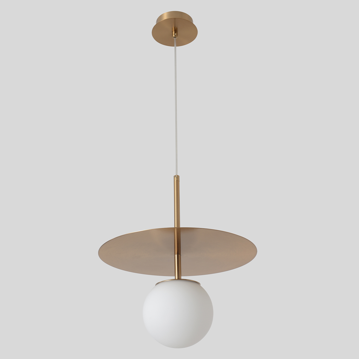 Светильник подвесной crystal lux uva sp1.1 brass