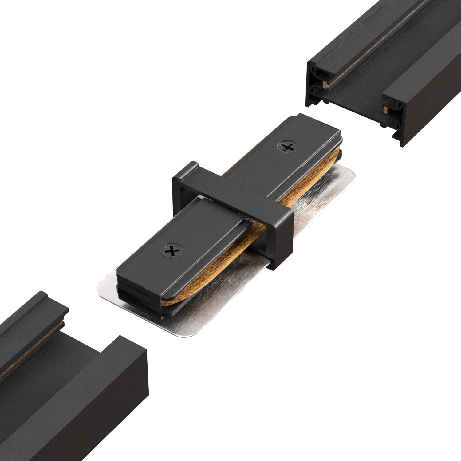 Соединитель линейный (однофазный) crystal lux clt 0.211 06 bl