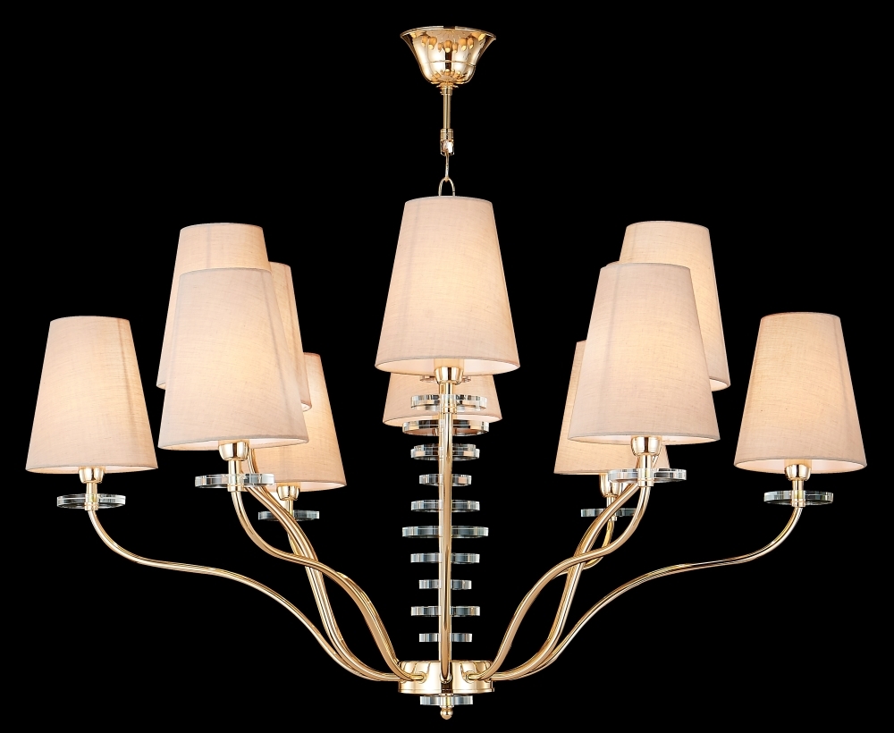 Люстра crystal lux armando sp6+6 gold