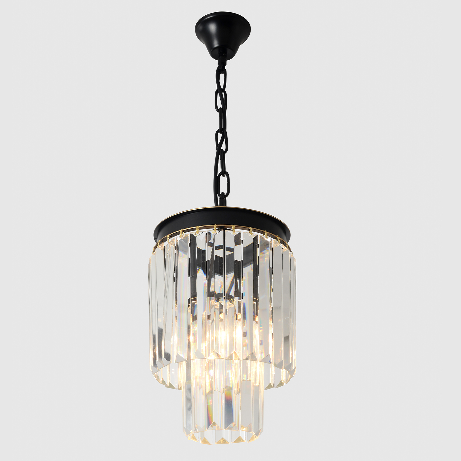 Светильник подвесной crystal lux maxime sp1 black