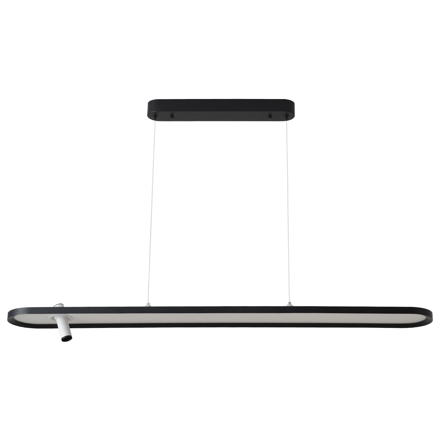 Светильник подвесной crystal lux contour sp45w led black