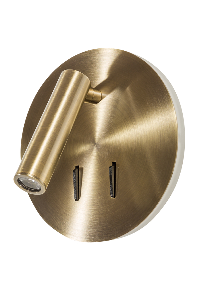 Настенный светильник crystal lux clt 223w bz