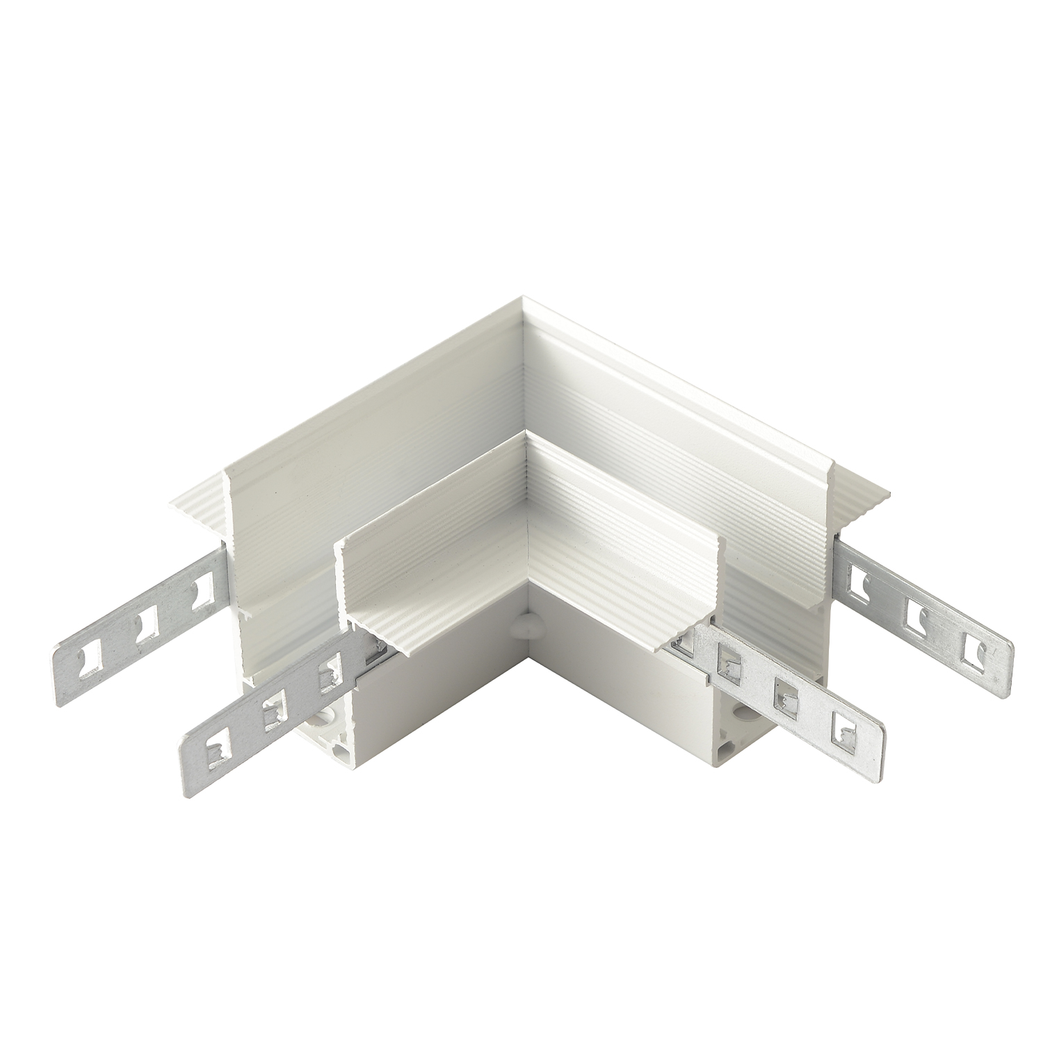 Соединитель для магнитного встраиваемого шинопровода для гкл12, 5 мм угловой crystal lux clt 0.223 11 wh