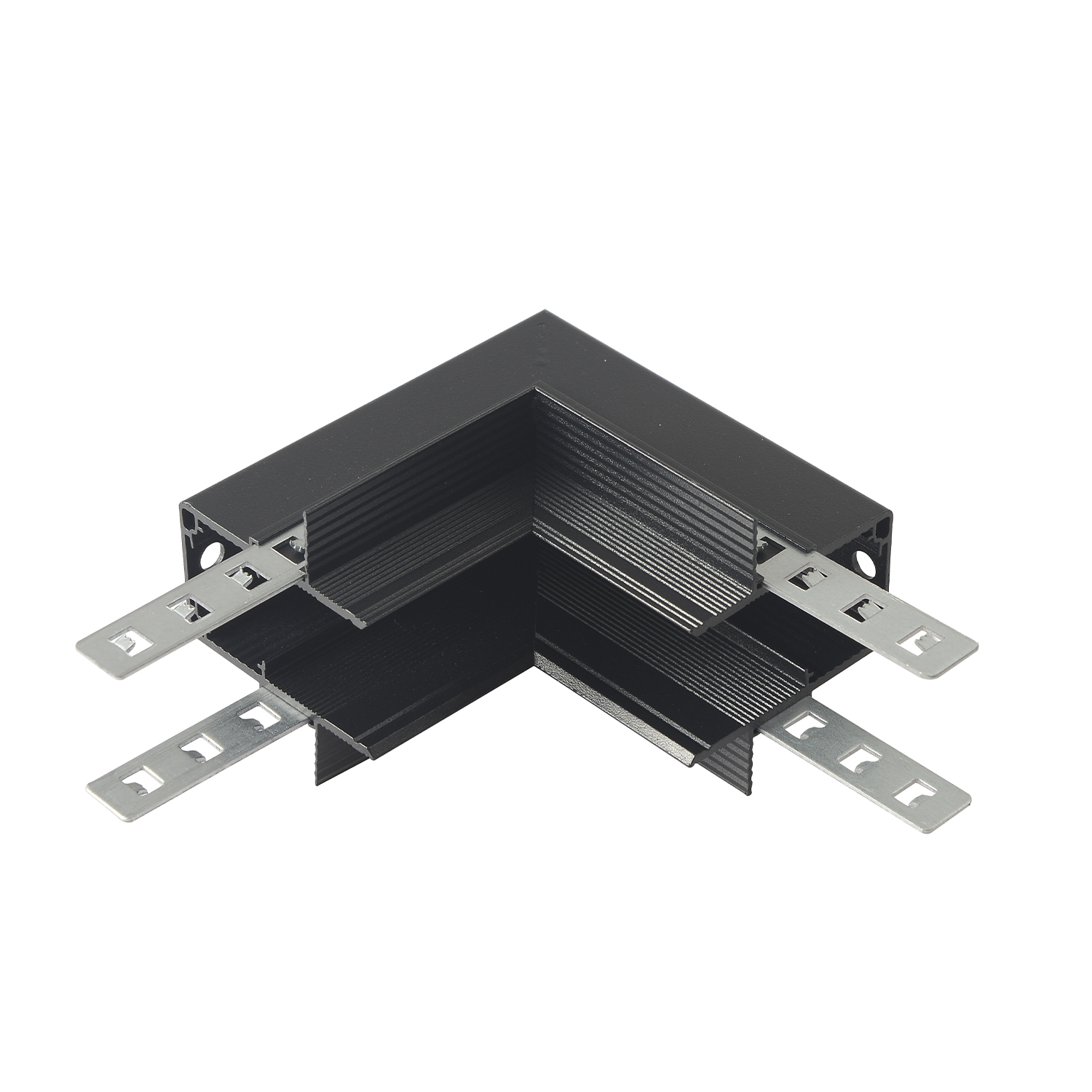 Внутренний соединитель угловой для встраиваемого магнитного шинопровода для гкл12, 5 мм crystal lux clt 0.223 13 bl