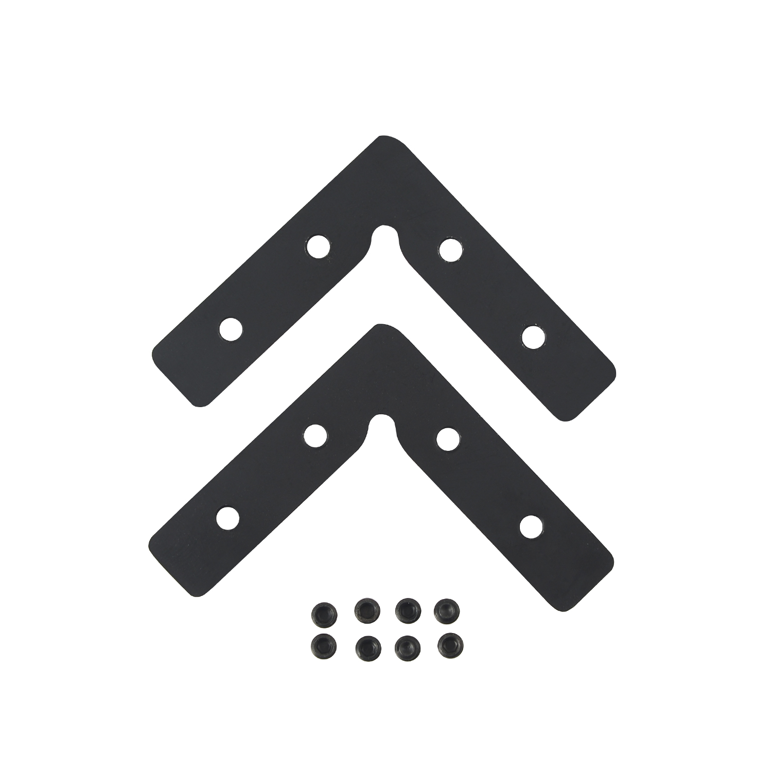 Комплект соединителей верхних для встраиваемого магнитного трека в натяжной пвх потолок 2 шт. crystal lux clt 0.223 07