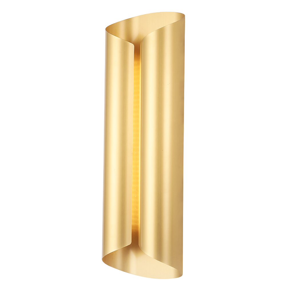 Бра crystal lux selene ap20 led brass