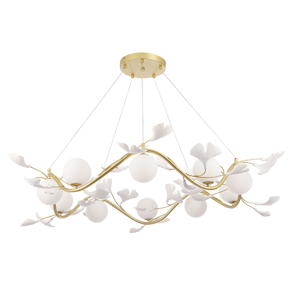 Люстра crystal lux colibri sp10 gold