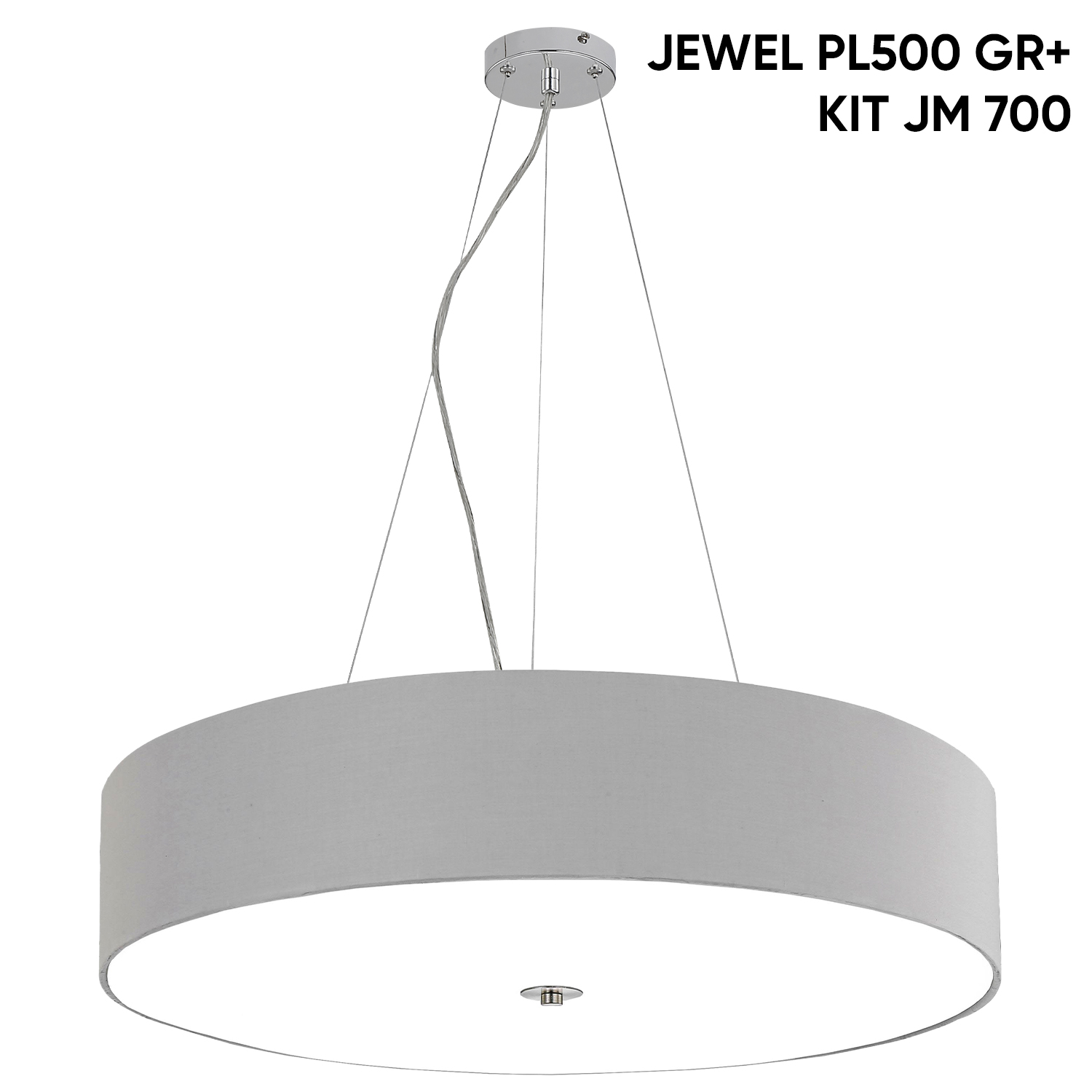 Светильник потолочный crystal lux jewel pl700 gr
