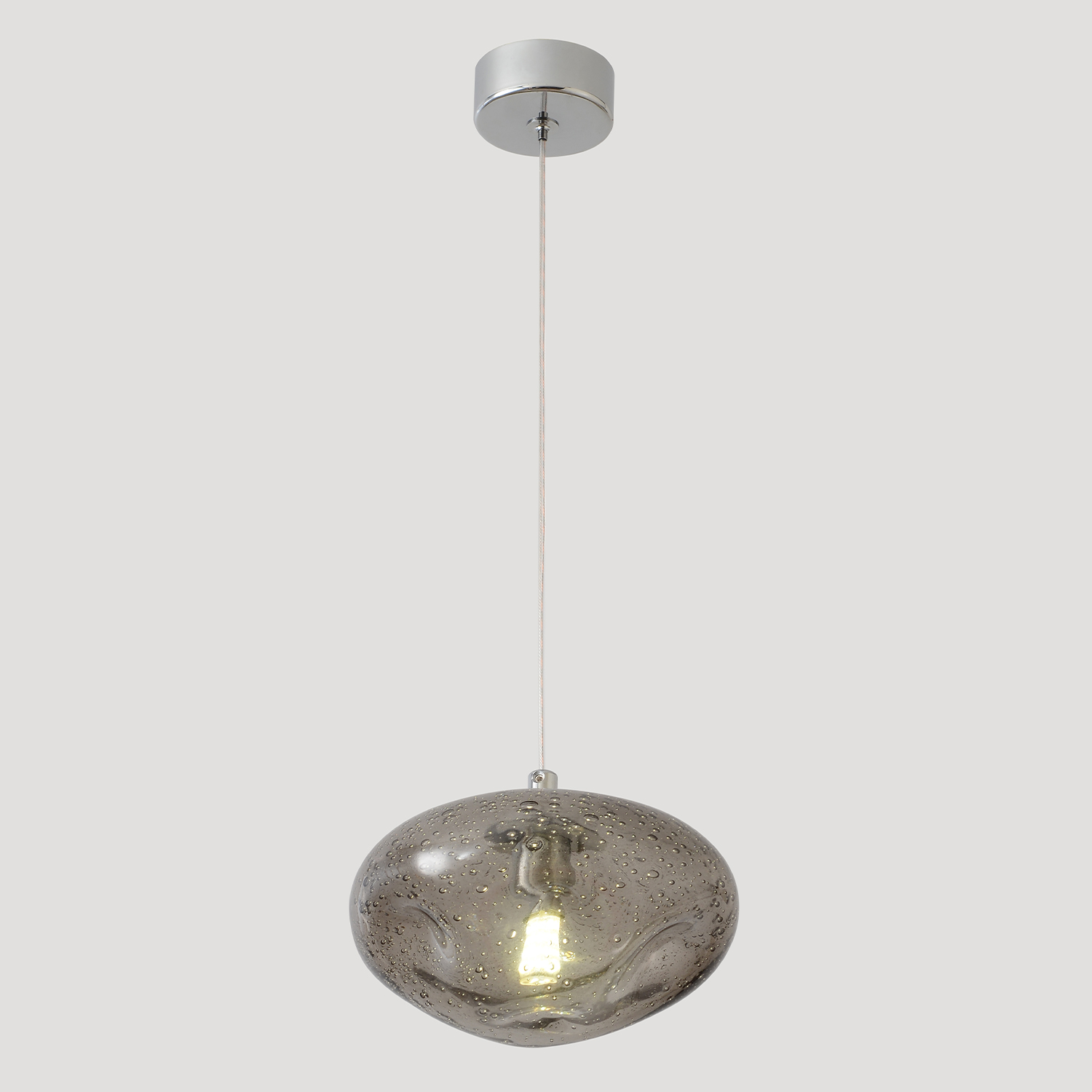 Светильник подвесной crystal lux formless sp1 smoke