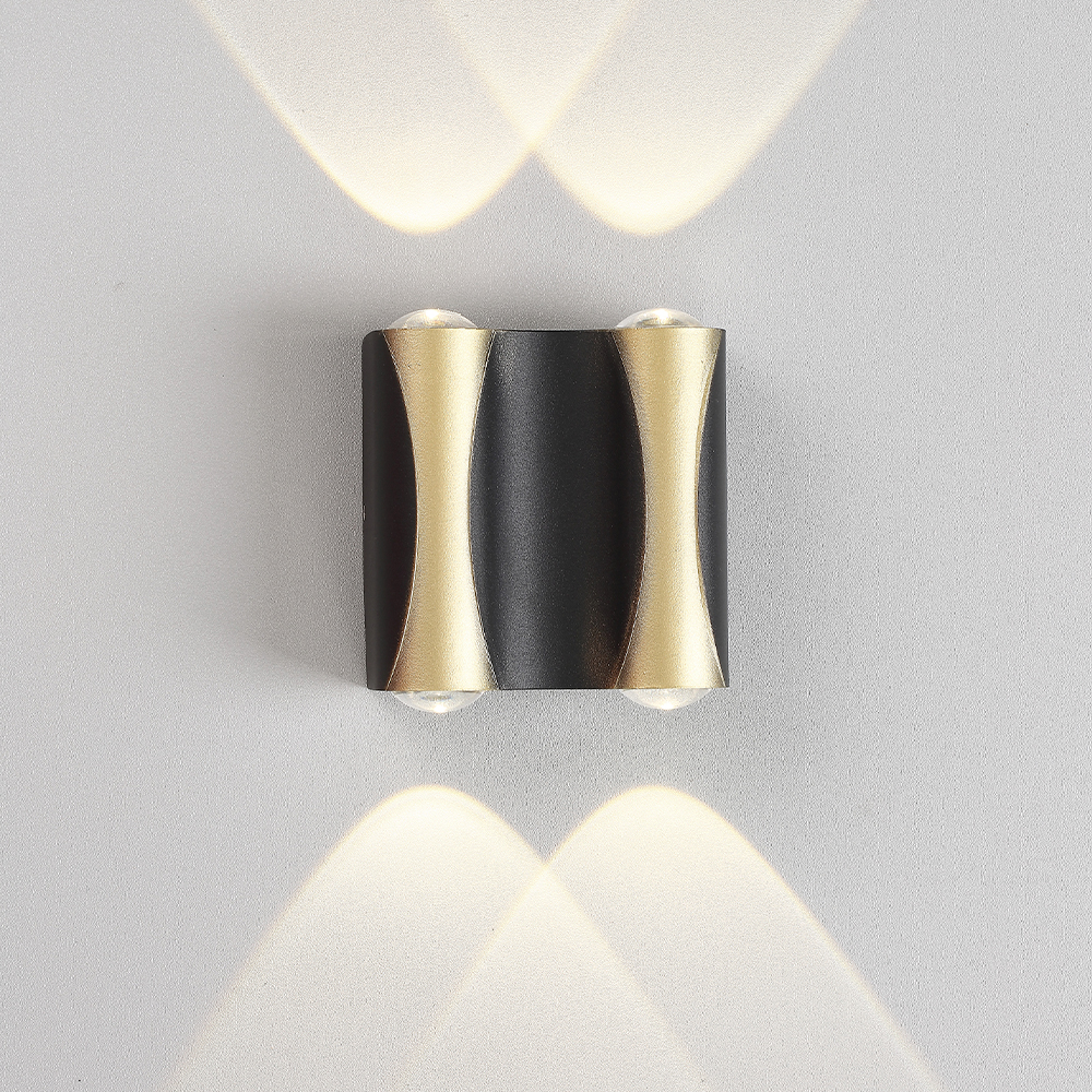 Бра crystal lux clt 022w2 bl-go 4000k