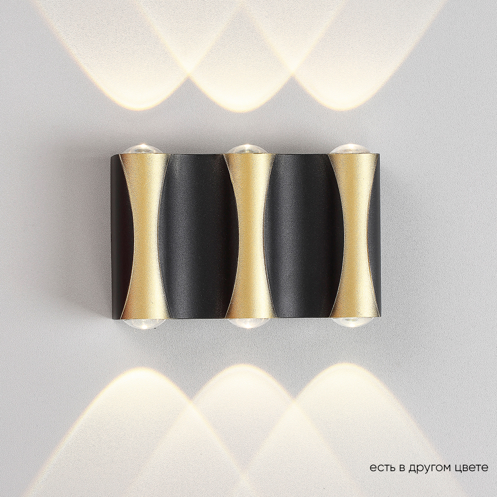 Бра crystal lux clt 022w3 bl-go 4000k