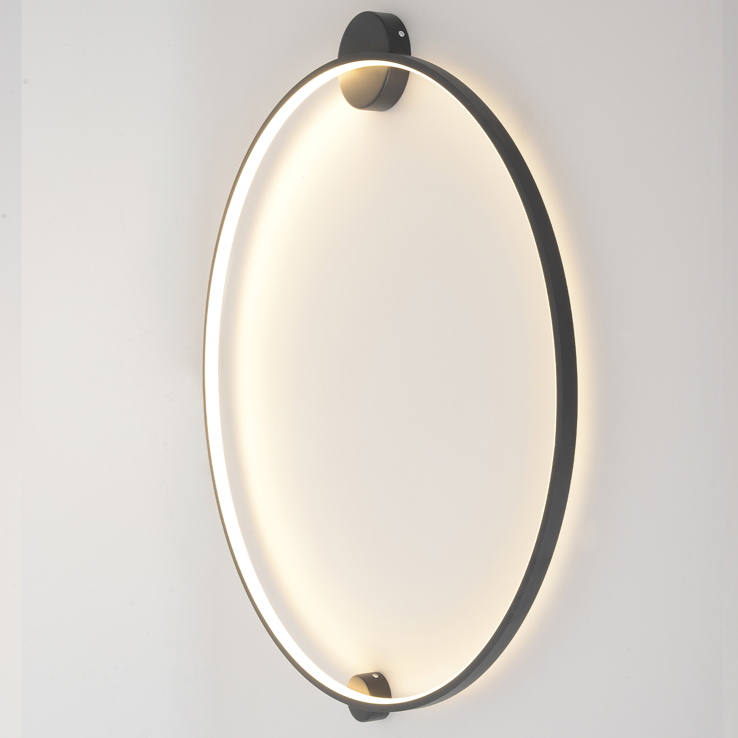 Бра crystal lux real ap35w led black