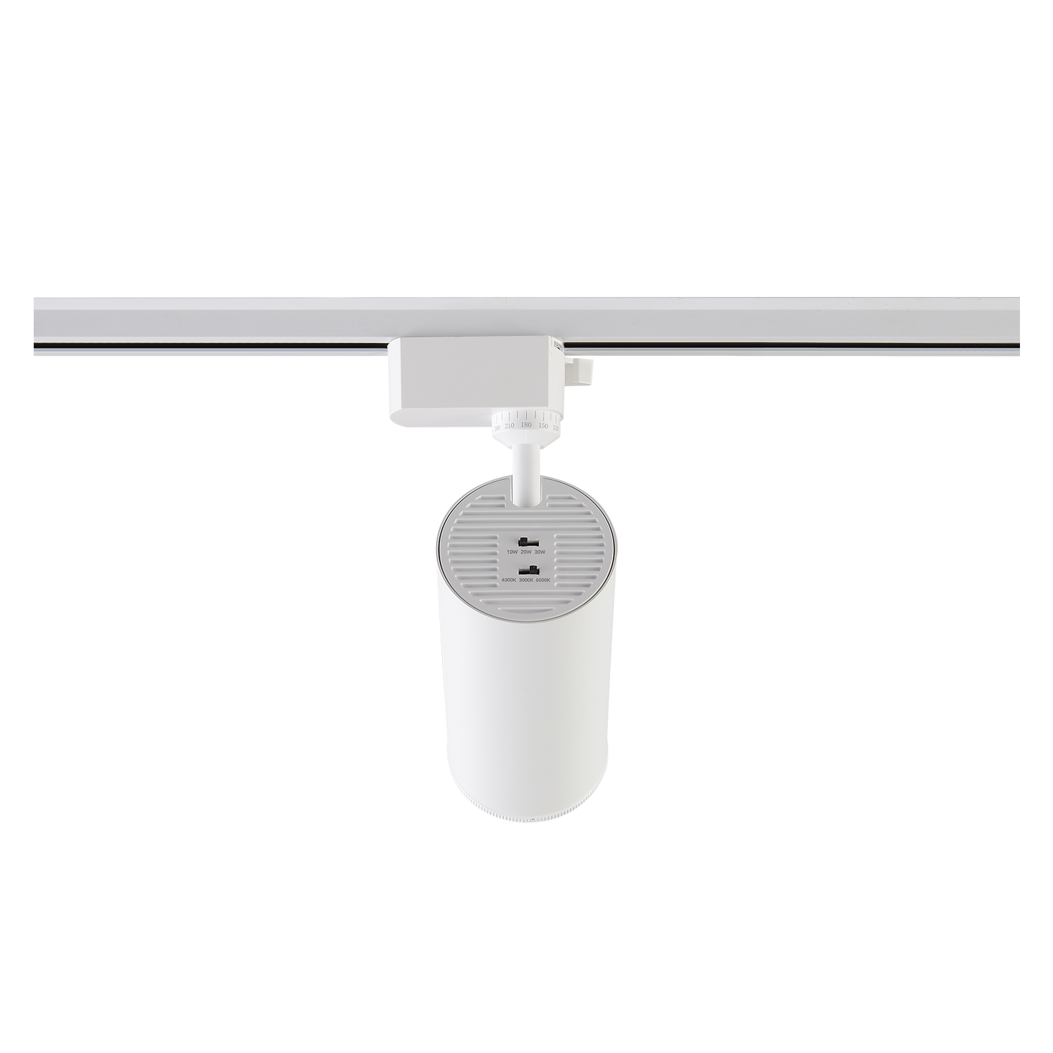 Светильник однофазный crystal lux clt 0.31 021 wh 3cct zoom