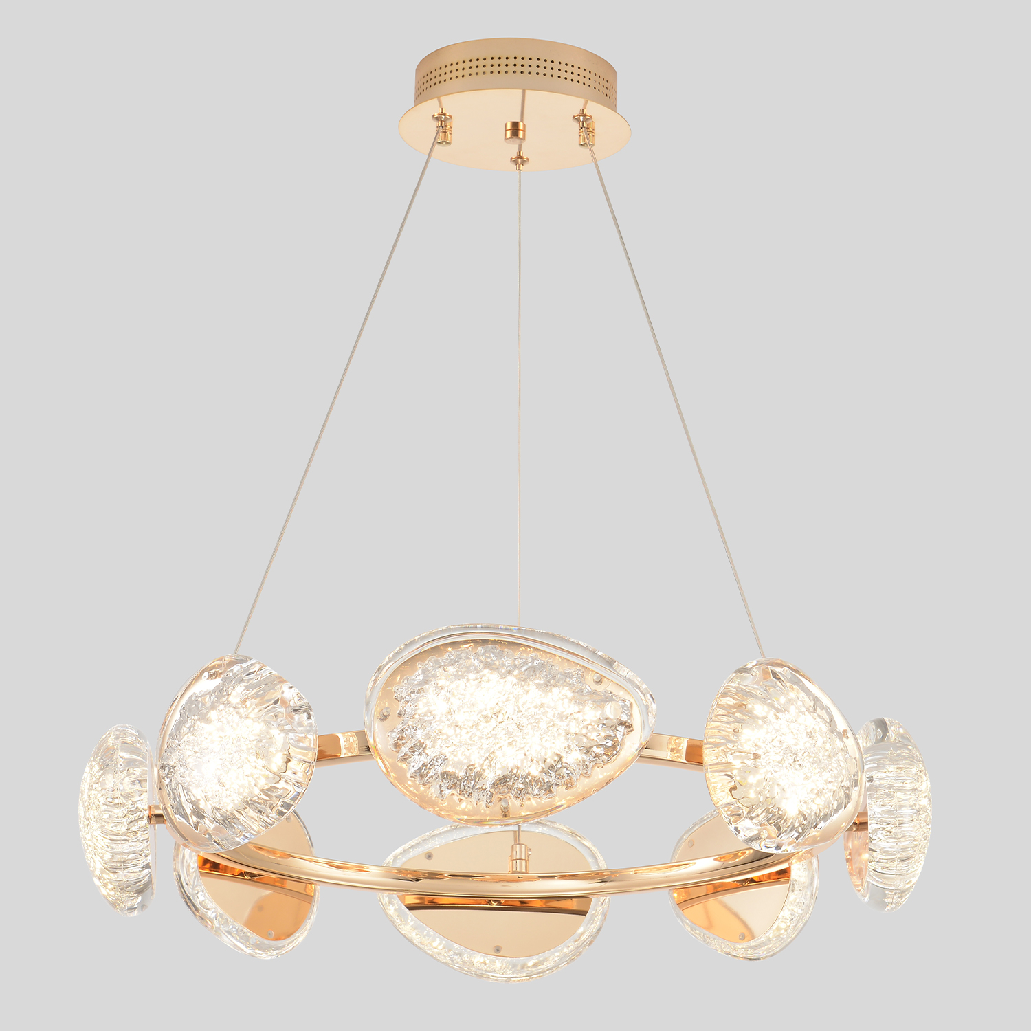 Люстра crystal lux felicidad sp64w led