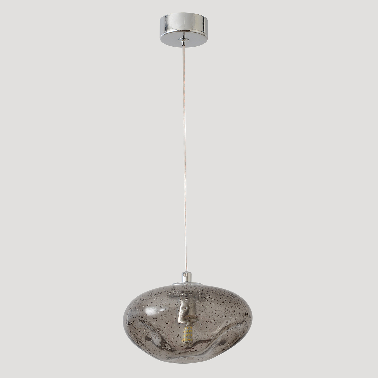 Светильник подвесной crystal lux formless sp1 smoke