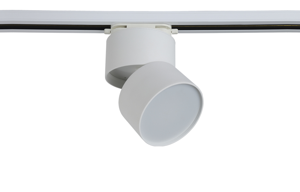 Светильник трековый однофазный crystal lux clt 0.31 130 wh