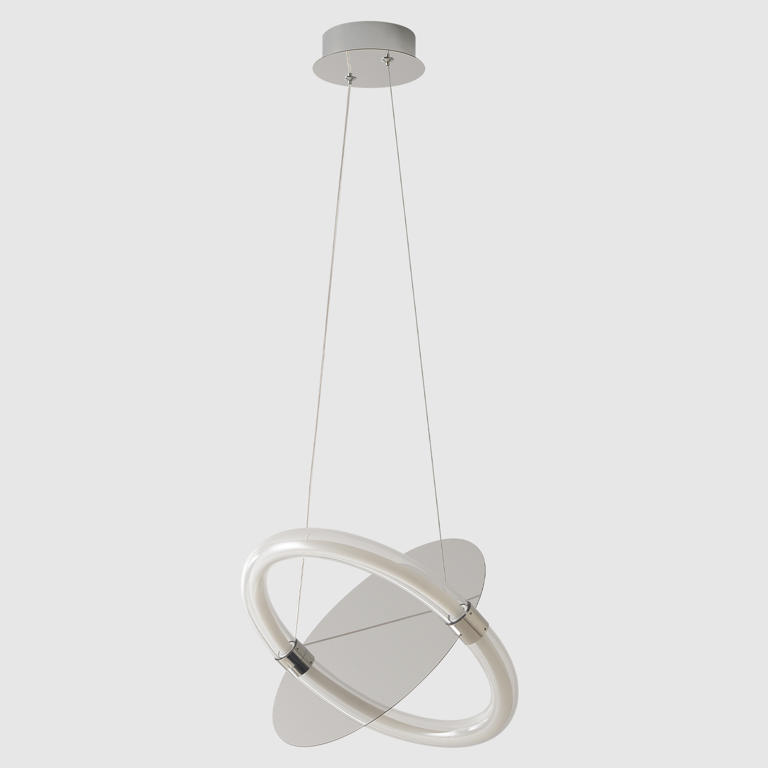 Светильник подвесной crystal lux nebula sp22w led chrome