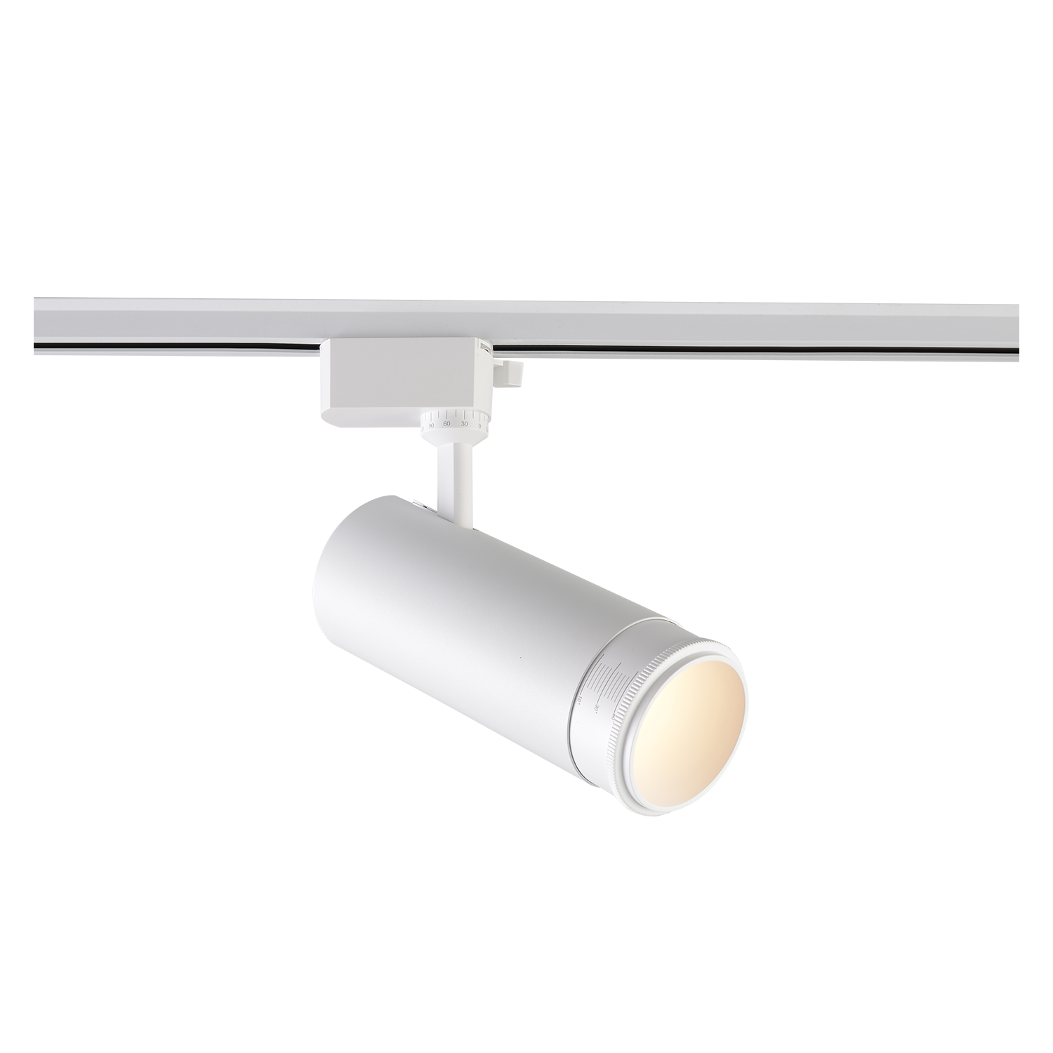 Светильник однофазный crystal lux clt 0.31 021 wh 3cct zoom