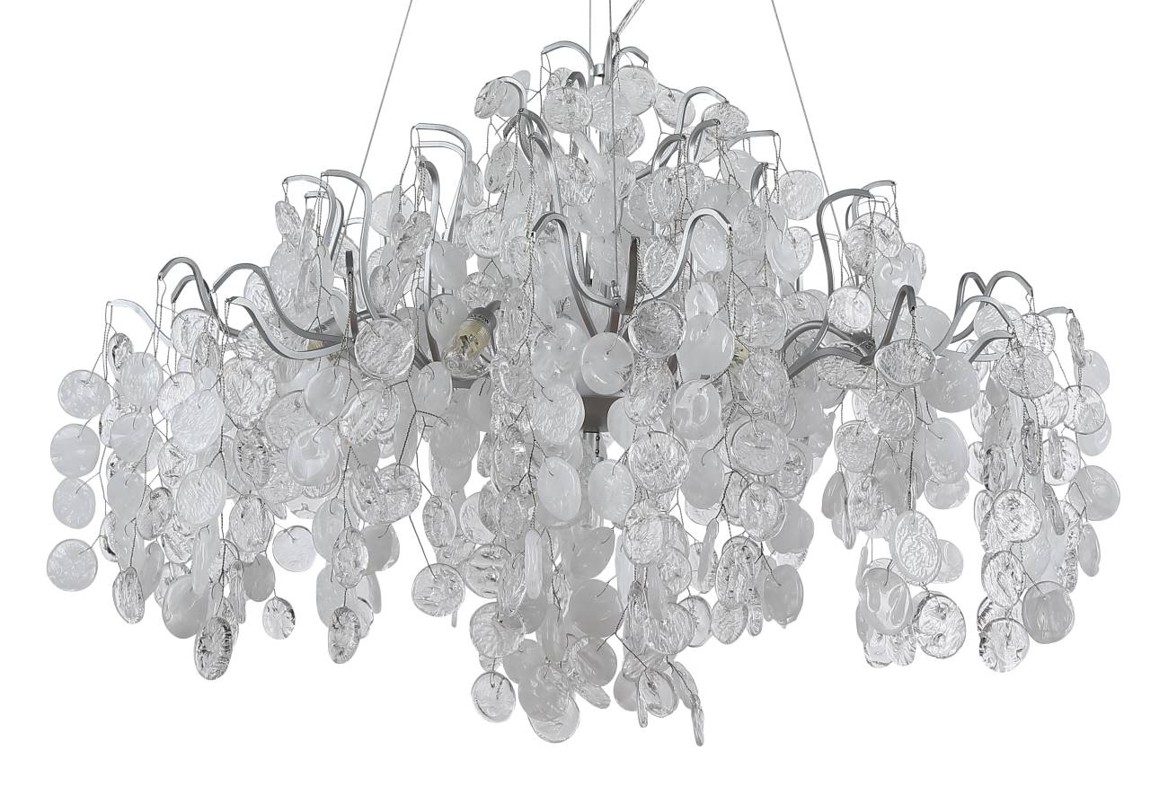 Люстра crystal lux tenerife sp9 silver