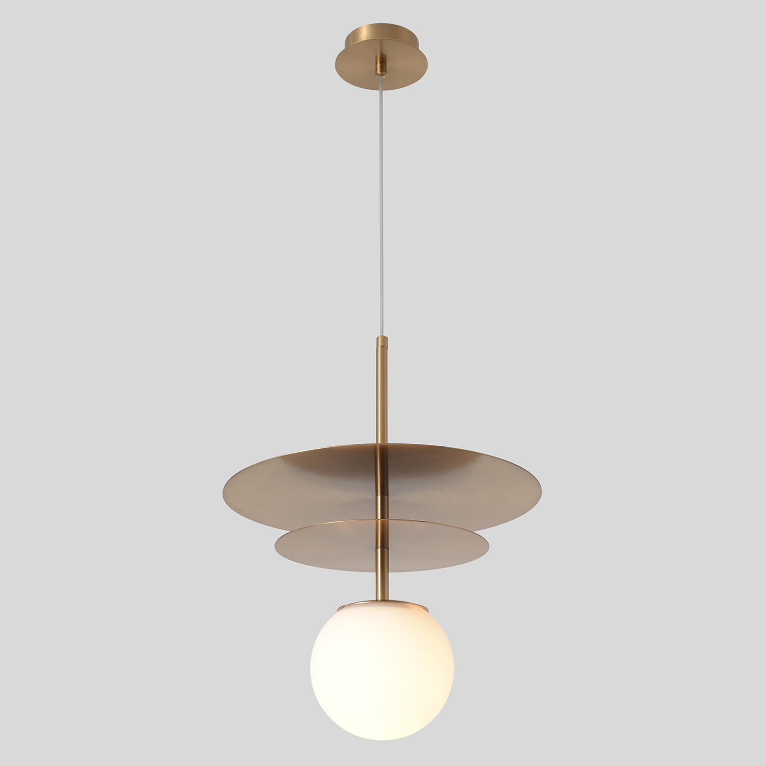 Светильник подвесной crystal lux uva sp1.2 brass