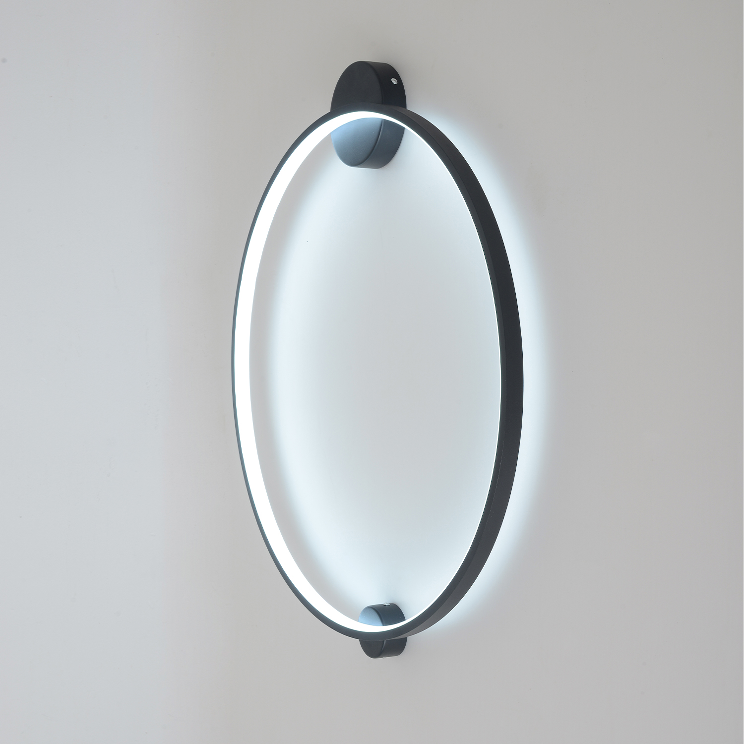 Бра crystal lux real ap26w led black