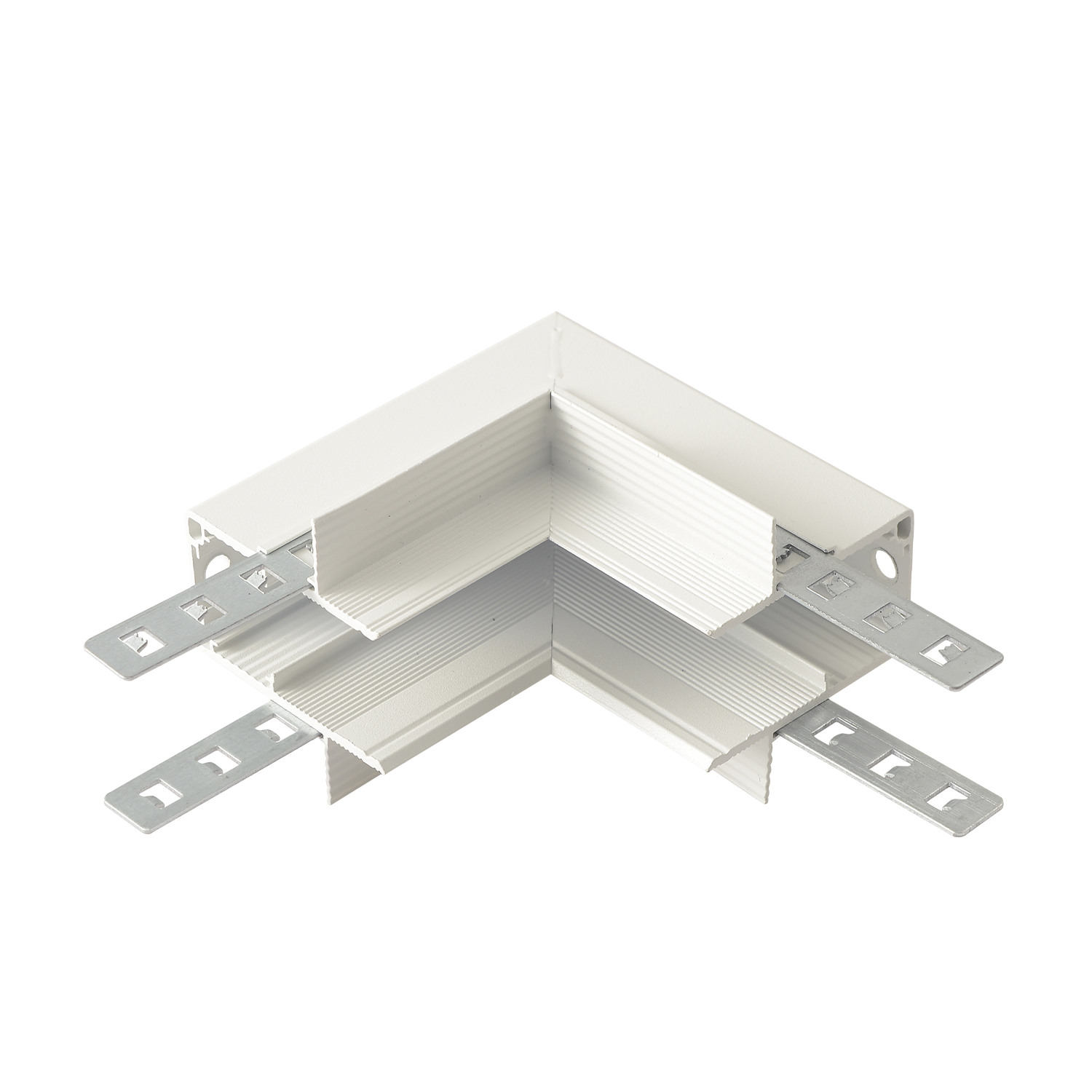 Внутренний соединитель угловой для встраиваемого магнитного шинопровода для гкл12, 5 мм crystal lux clt 0.223 13 wh