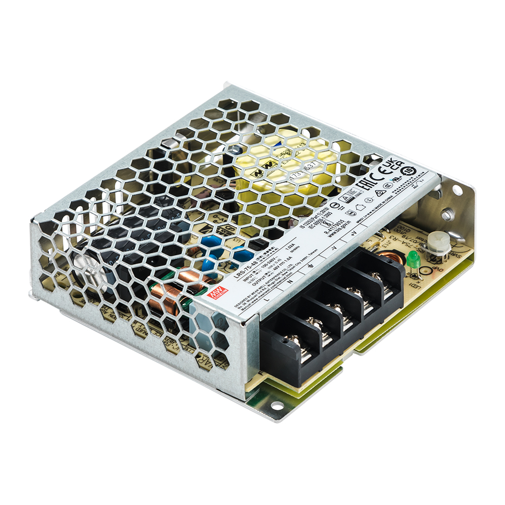 Драйвер mean well 48v, 75w